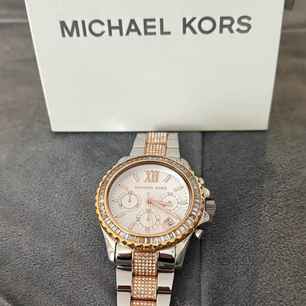 Michael Kors Gold and Silver Women's Watch